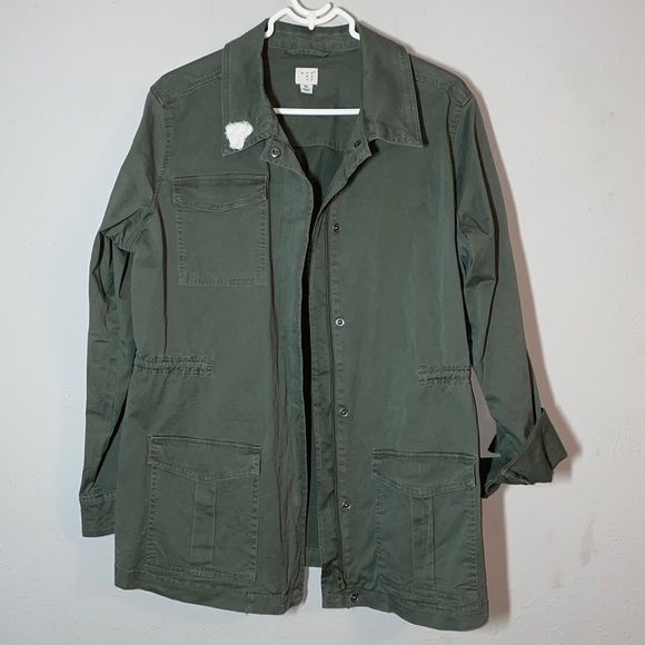 a new day Jackets & Blazers - A New Day Green Jacket
